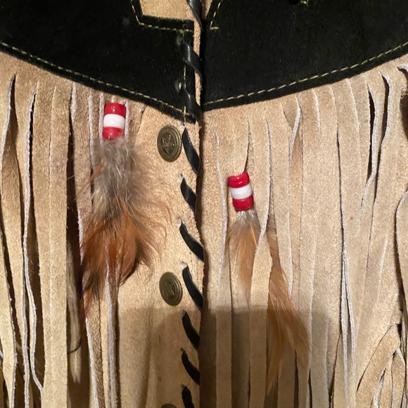 Suede fringed jacket - Picture 3 of 5